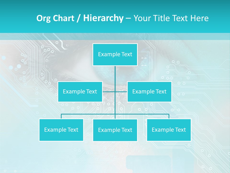 High-Tech Technology Background PowerPoint Template