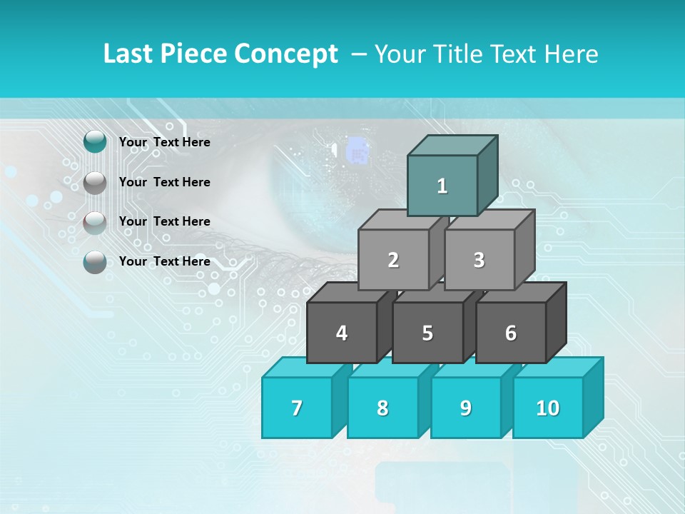 High-Tech Technology Background PowerPoint Template