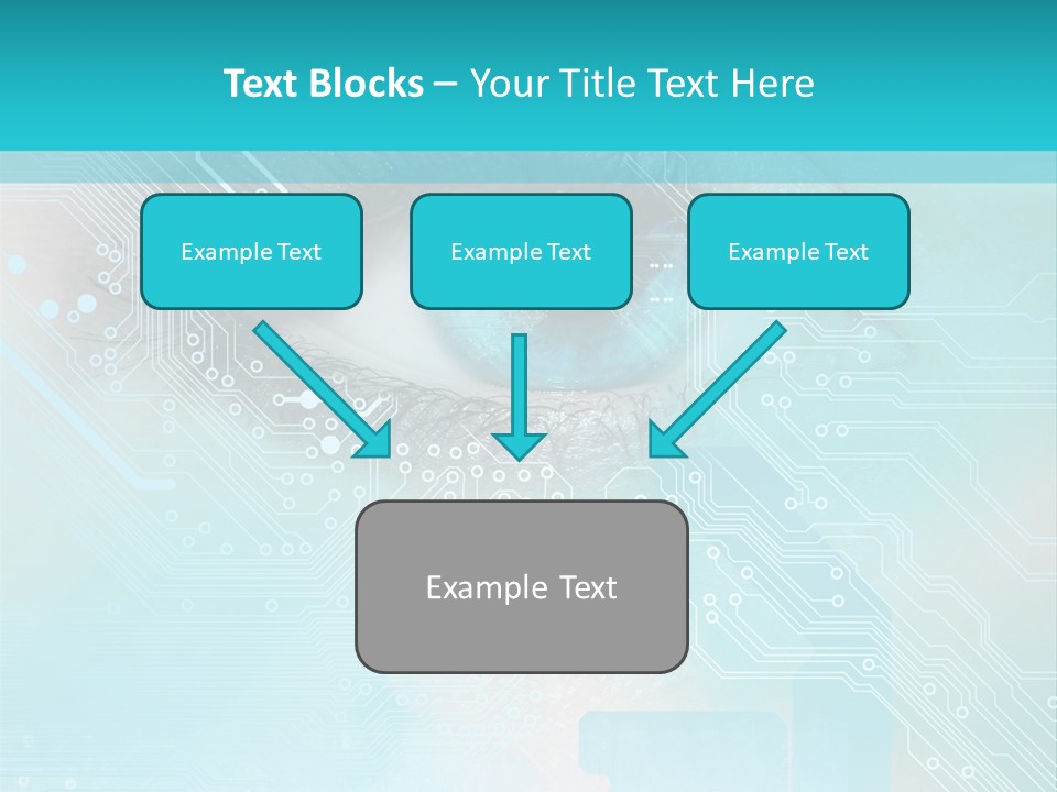 High-Tech Technology Background PowerPoint Template