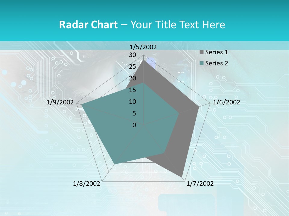 High-Tech Technology Background PowerPoint Template