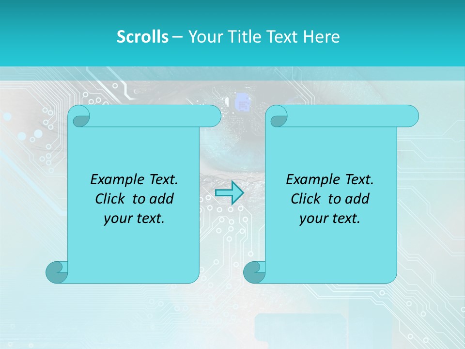 High-Tech Technology Background PowerPoint Template