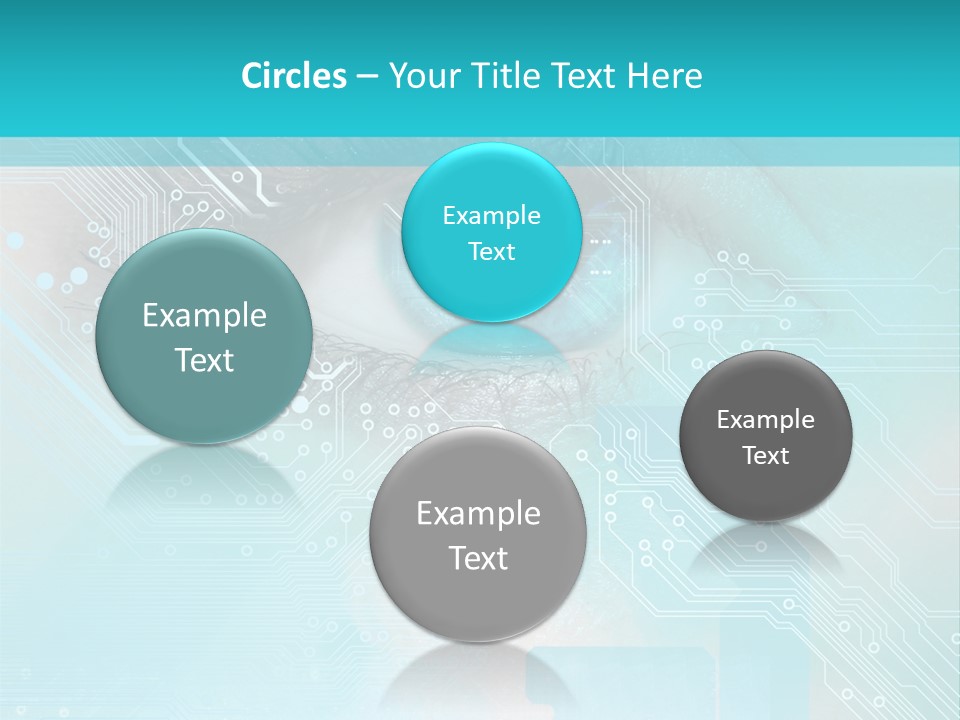High-Tech Technology Background PowerPoint Template