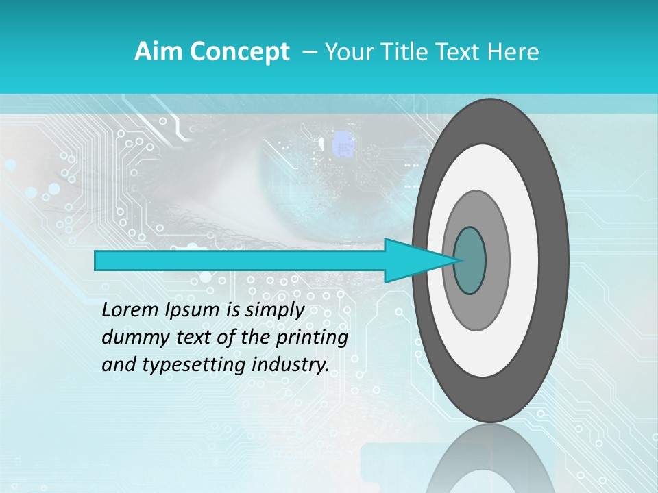 High-Tech Technology Background PowerPoint Template