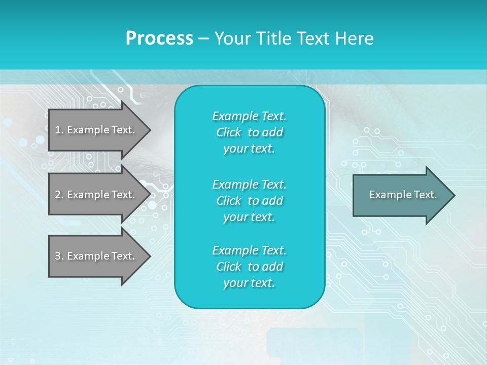 High-Tech Technology Background PowerPoint Template