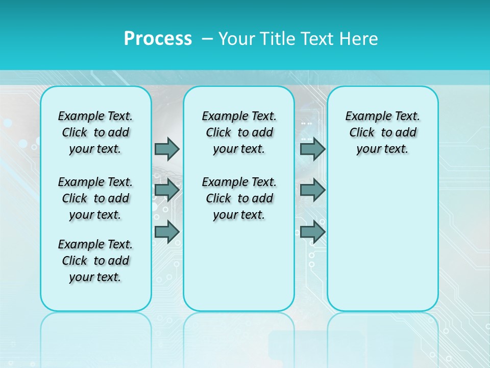 High-Tech Technology Background PowerPoint Template