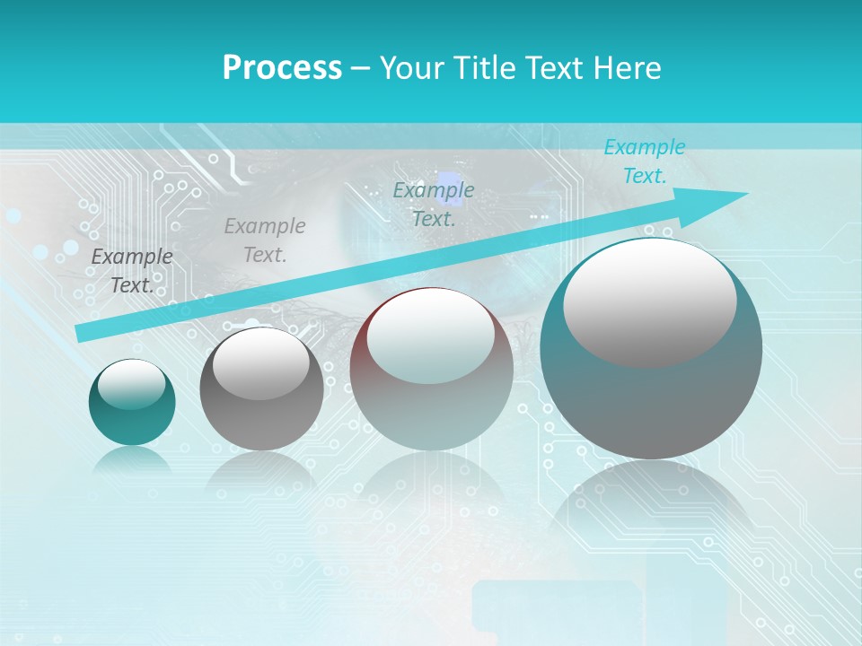 High-Tech Technology Background PowerPoint Template