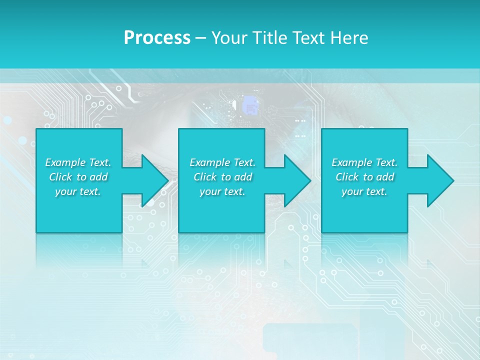 High-Tech Technology Background PowerPoint Template
