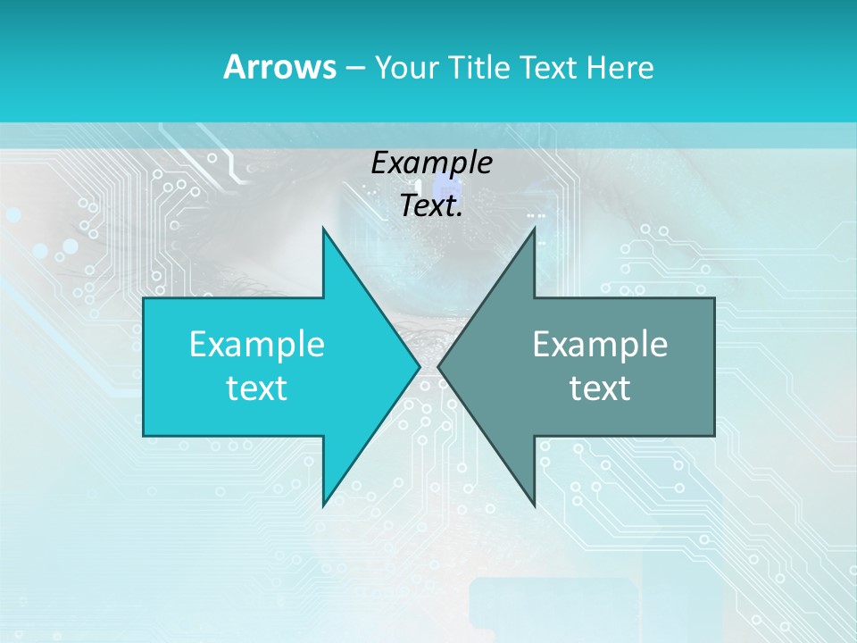 High-Tech Technology Background PowerPoint Template