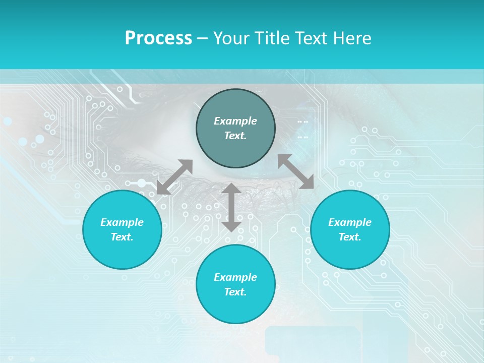 High-Tech Technology Background PowerPoint Template