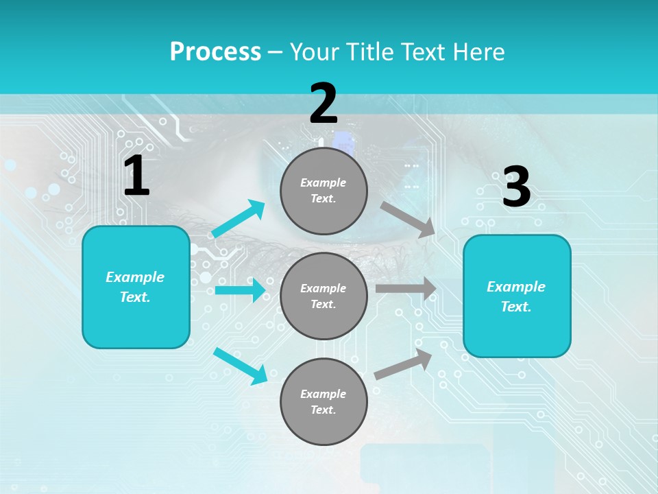 High-Tech Technology Background PowerPoint Template