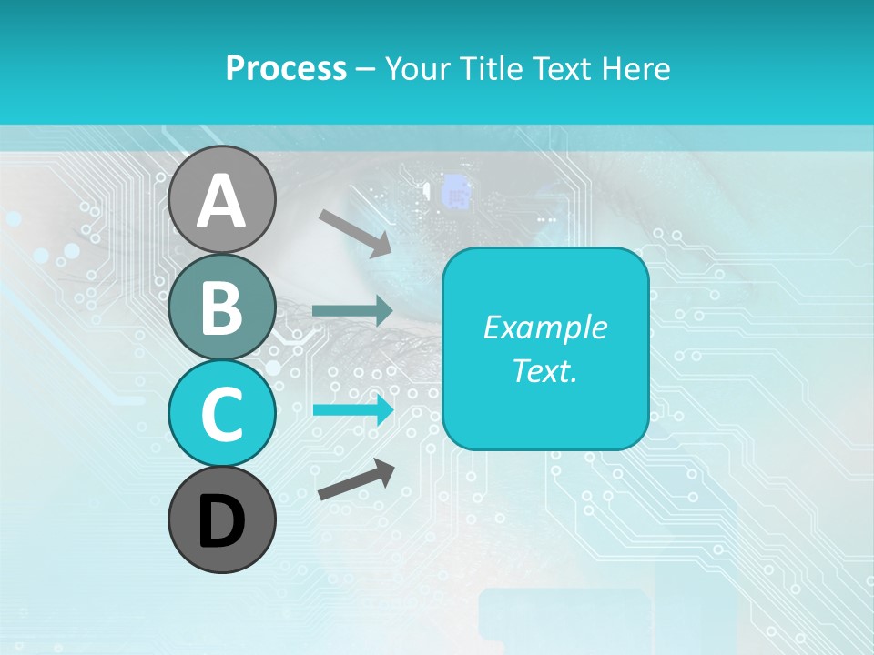 High-Tech Technology Background PowerPoint Template
