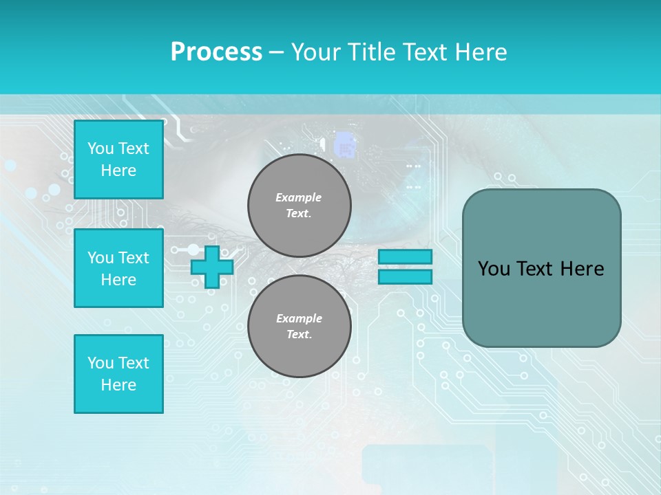 High-Tech Technology Background PowerPoint Template