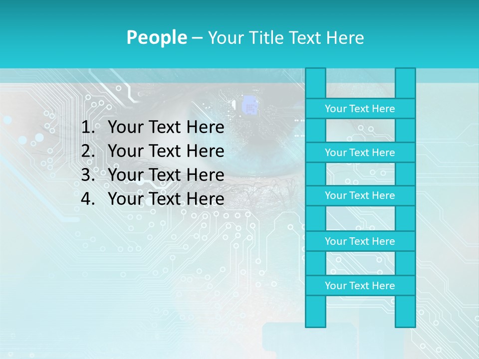 High-Tech Technology Background PowerPoint Template