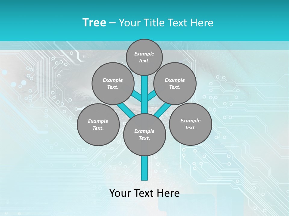 High-Tech Technology Background PowerPoint Template