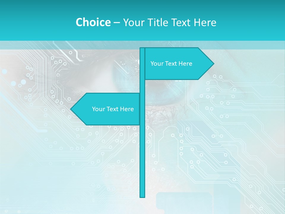 High-Tech Technology Background PowerPoint Template