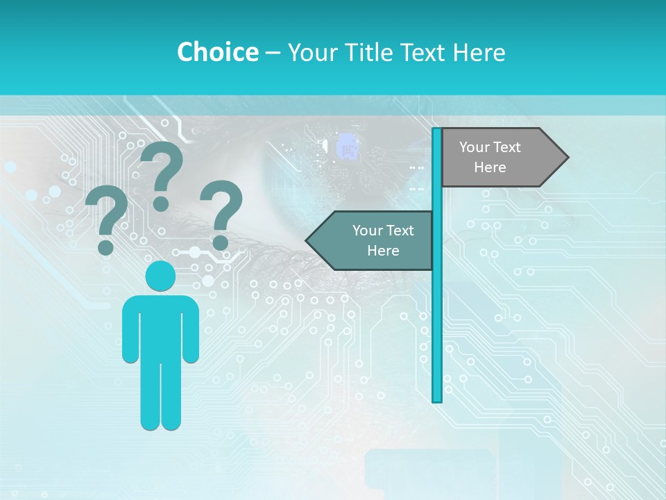 High-Tech Technology Background PowerPoint Template