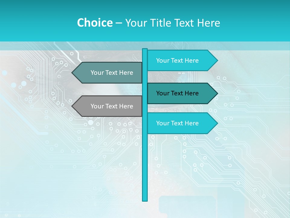 High-Tech Technology Background PowerPoint Template