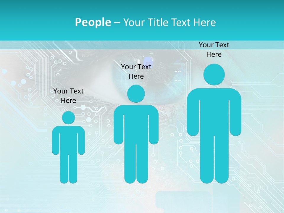 High-Tech Technology Background PowerPoint Template