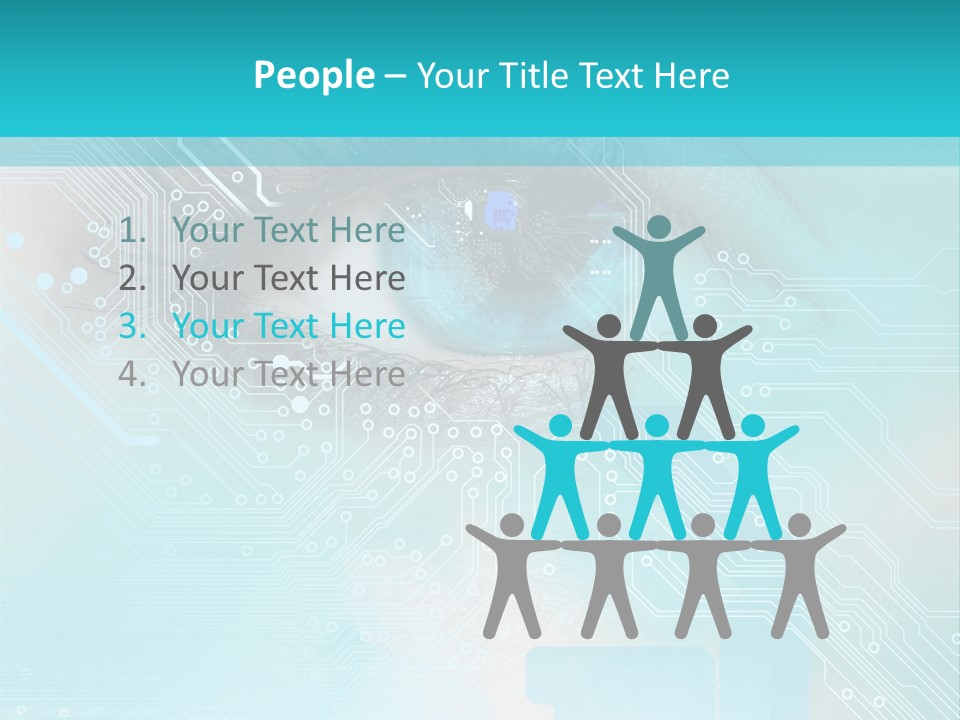 High-Tech Technology Background PowerPoint Template