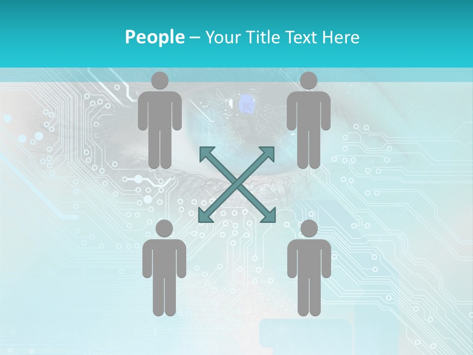 High-Tech Technology Background PowerPoint Template
