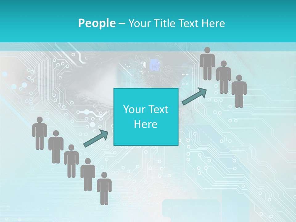 High-Tech Technology Background PowerPoint Template