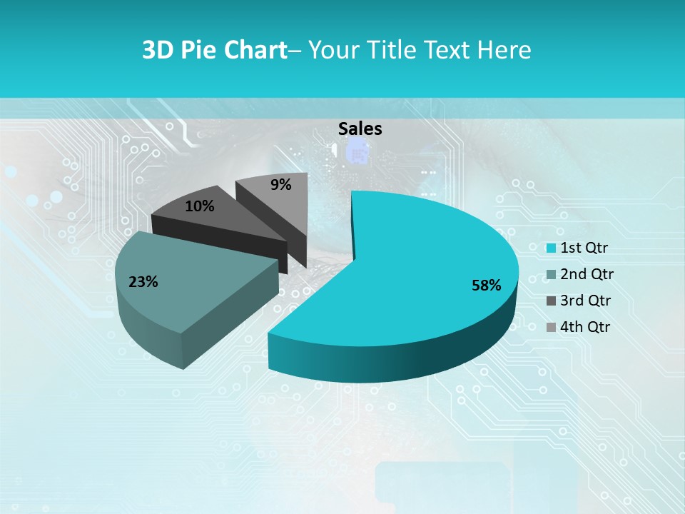 High-Tech Technology Background PowerPoint Template