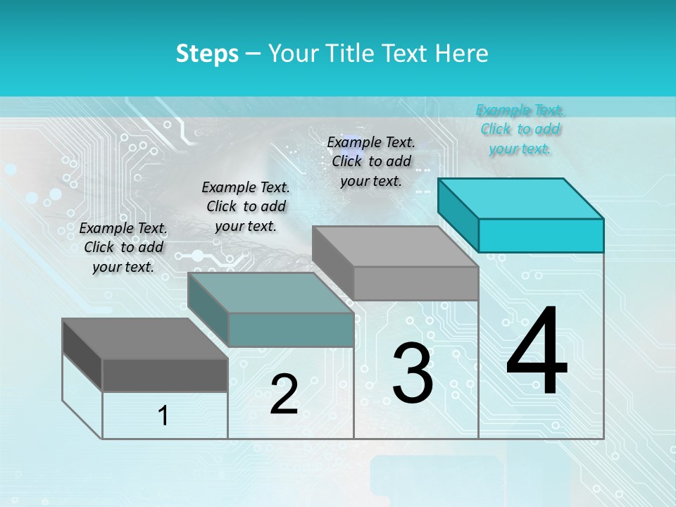 High-Tech Technology Background PowerPoint Template