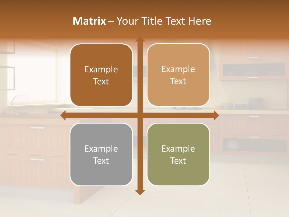 Old Brick Building Is Under Reconstruction For Modern Office Spaces. Downtown Toronto. PowerPoint Template