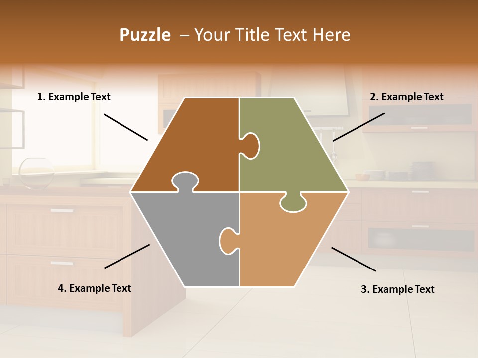 Old Brick Building Is Under Reconstruction For Modern Office Spaces. Downtown Toronto. PowerPoint Template