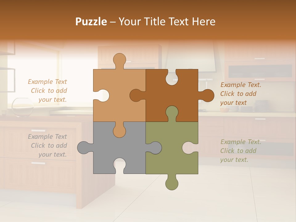 Old Brick Building Is Under Reconstruction For Modern Office Spaces. Downtown Toronto. PowerPoint Template
