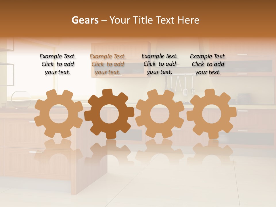 Old Brick Building Is Under Reconstruction For Modern Office Spaces. Downtown Toronto. PowerPoint Template