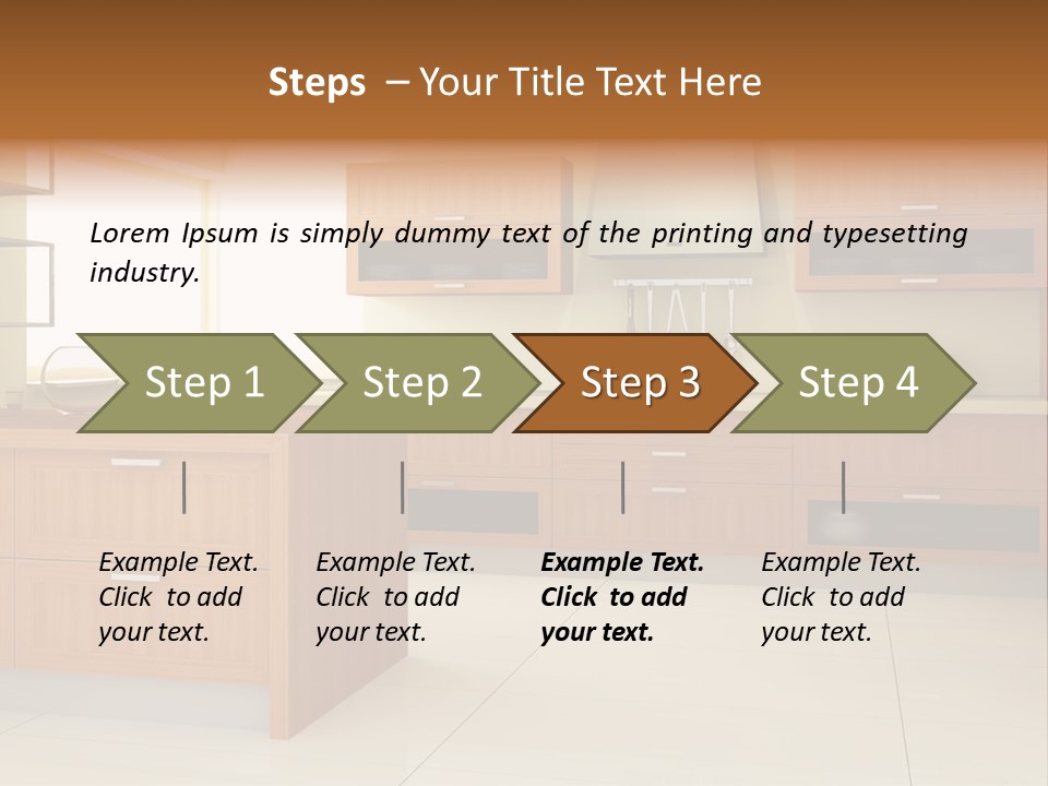 Old Brick Building Is Under Reconstruction For Modern Office Spaces. Downtown Toronto. PowerPoint Template