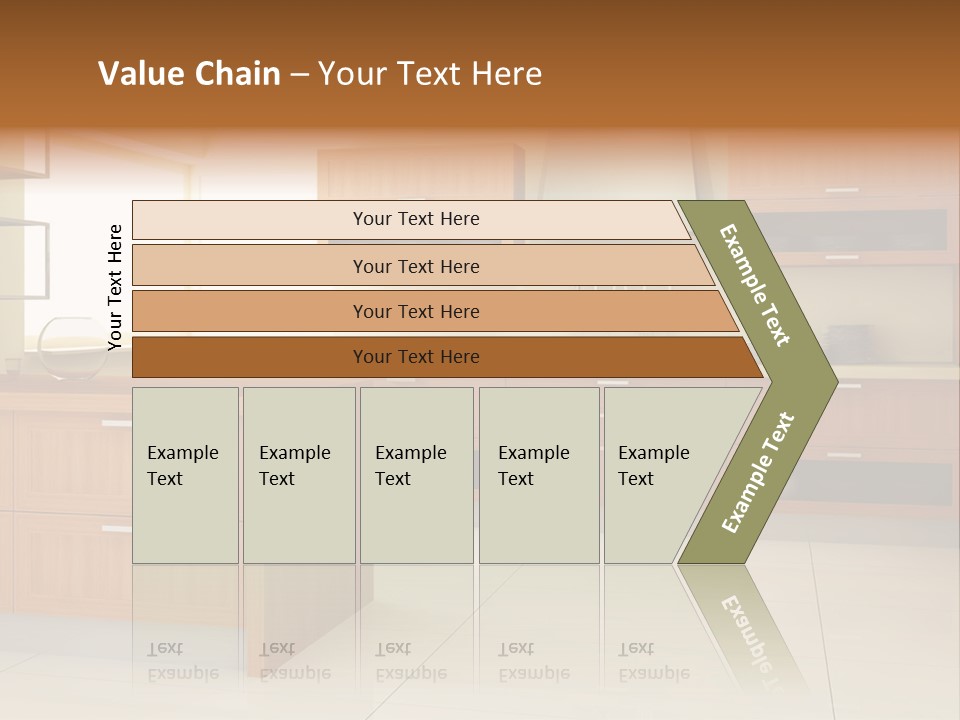 Old Brick Building Is Under Reconstruction For Modern Office Spaces. Downtown Toronto. PowerPoint Template