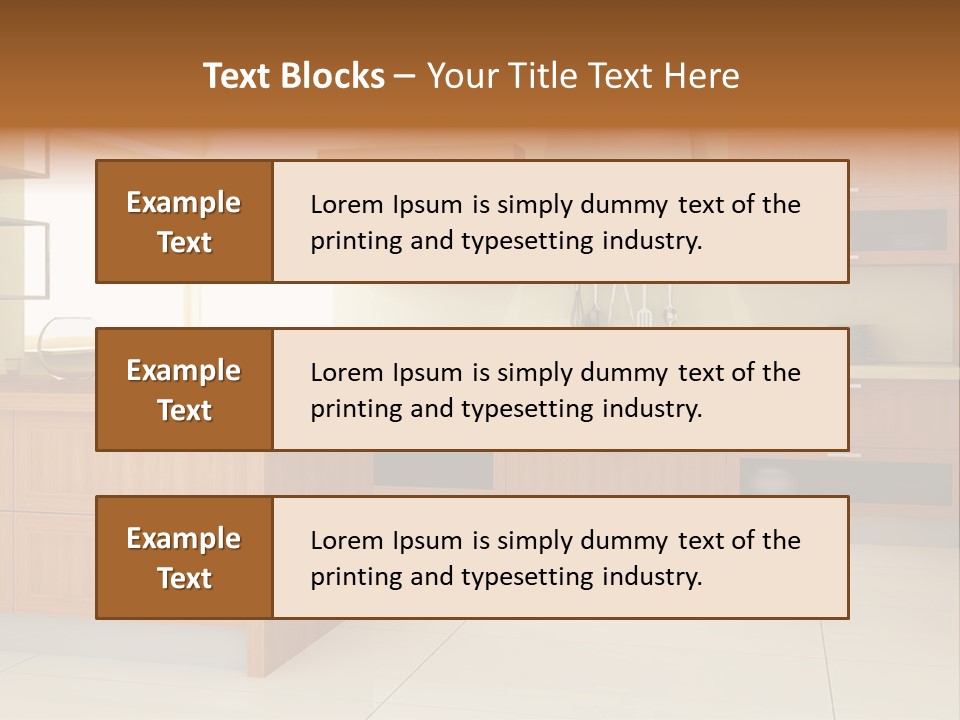 Old Brick Building Is Under Reconstruction For Modern Office Spaces. Downtown Toronto. PowerPoint Template