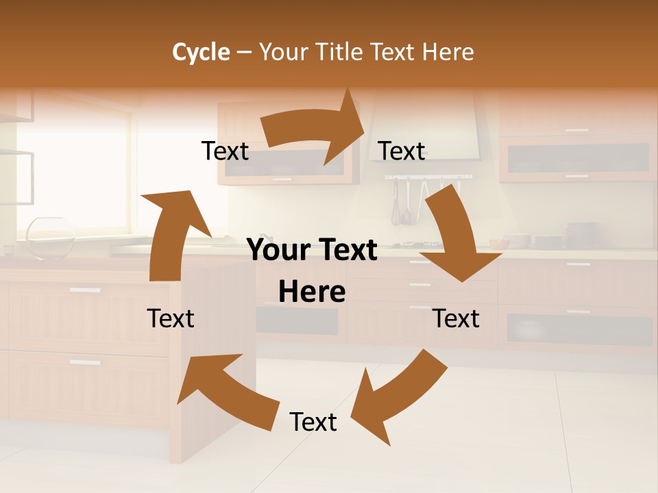 Old Brick Building Is Under Reconstruction For Modern Office Spaces. Downtown Toronto. PowerPoint Template