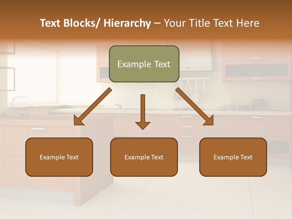 Old Brick Building Is Under Reconstruction For Modern Office Spaces. Downtown Toronto. PowerPoint Template