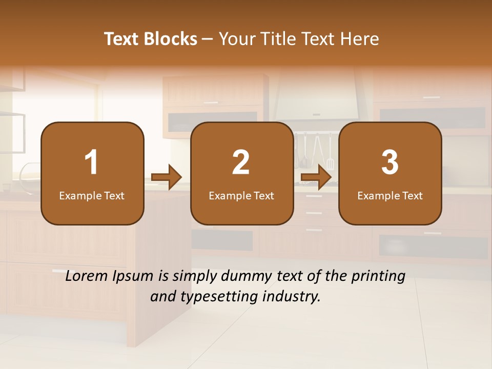 Old Brick Building Is Under Reconstruction For Modern Office Spaces. Downtown Toronto. PowerPoint Template