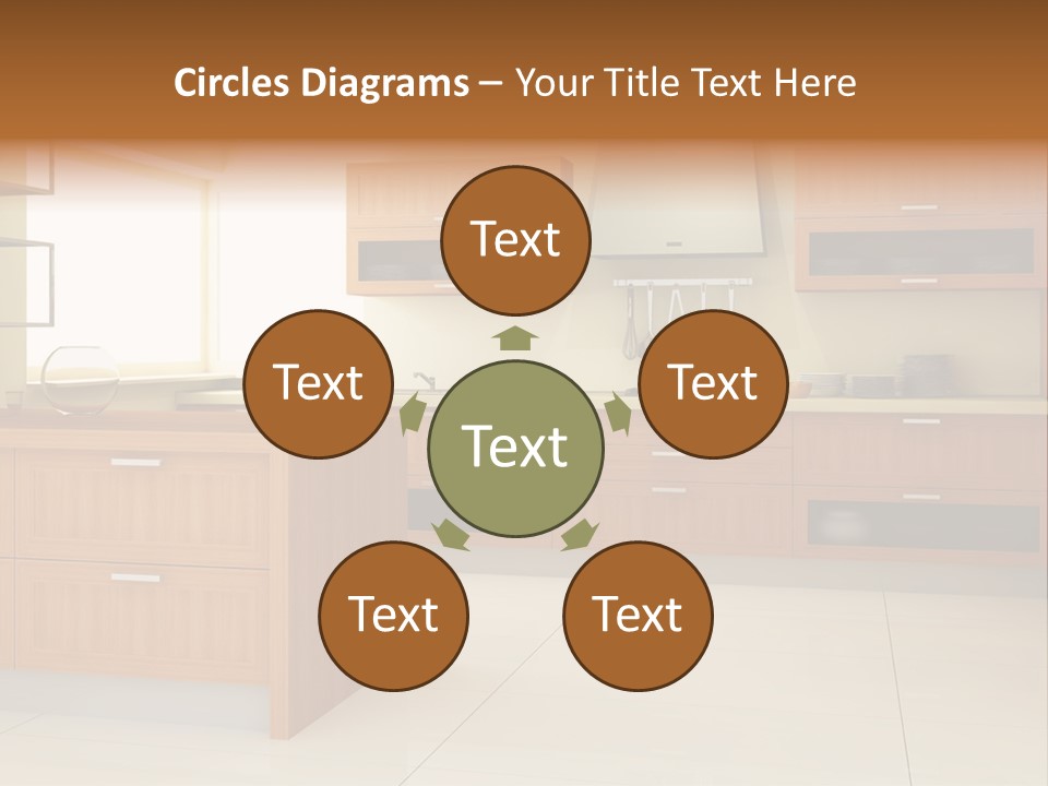 Old Brick Building Is Under Reconstruction For Modern Office Spaces. Downtown Toronto. PowerPoint Template