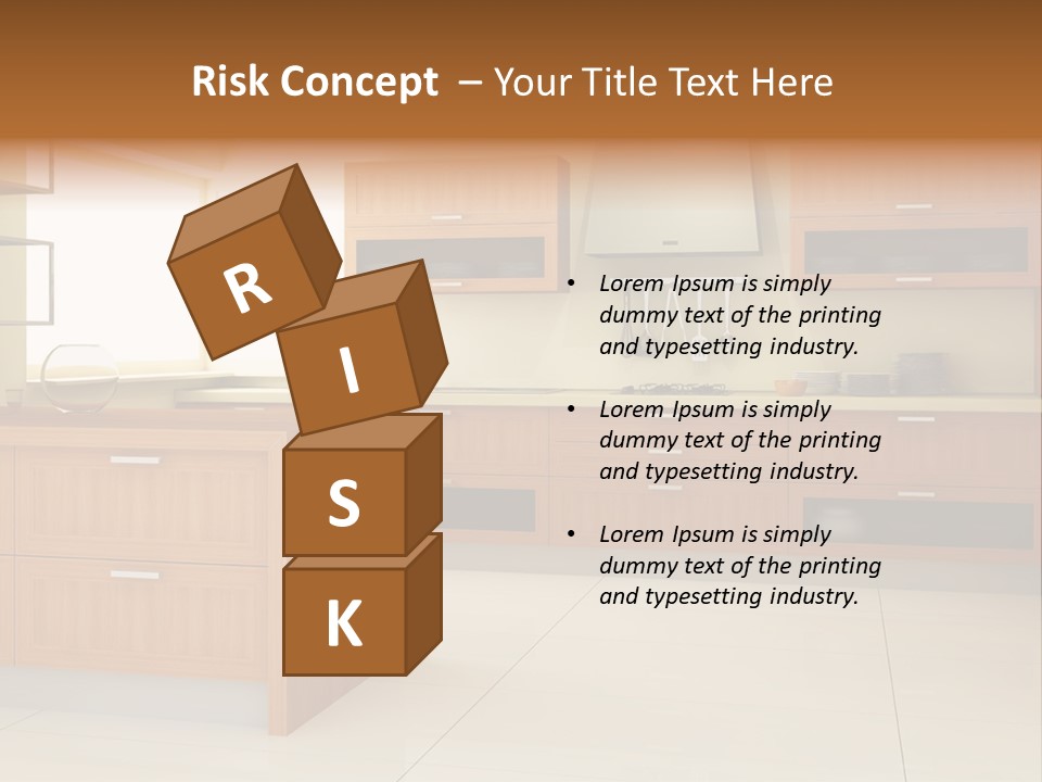 Old Brick Building Is Under Reconstruction For Modern Office Spaces. Downtown Toronto. PowerPoint Template