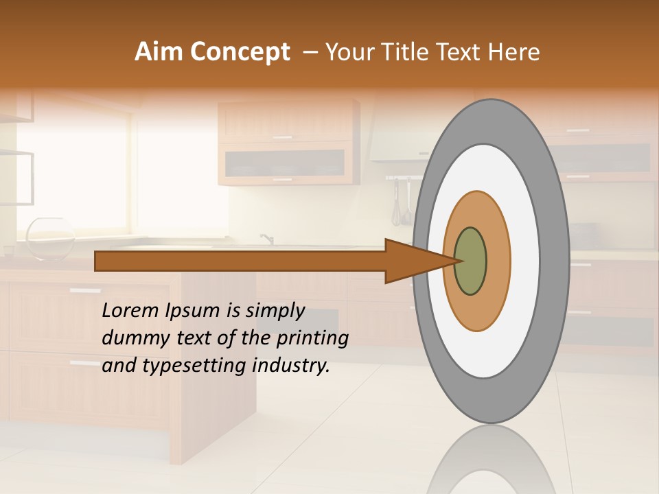 Old Brick Building Is Under Reconstruction For Modern Office Spaces. Downtown Toronto. PowerPoint Template