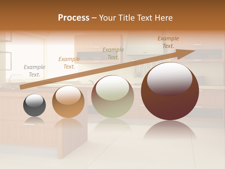 Old Brick Building Is Under Reconstruction For Modern Office Spaces. Downtown Toronto. PowerPoint Template