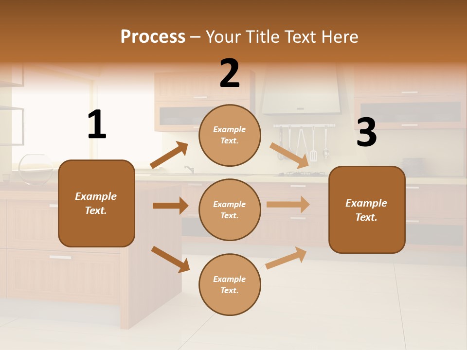 Old Brick Building Is Under Reconstruction For Modern Office Spaces. Downtown Toronto. PowerPoint Template