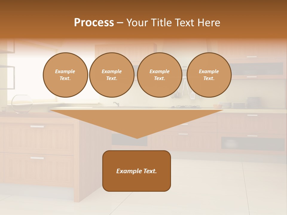 Old Brick Building Is Under Reconstruction For Modern Office Spaces. Downtown Toronto. PowerPoint Template