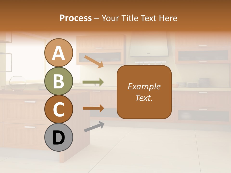 Old Brick Building Is Under Reconstruction For Modern Office Spaces. Downtown Toronto. PowerPoint Template