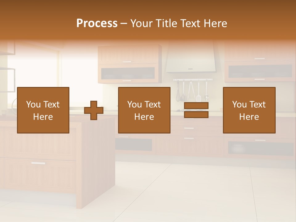 Old Brick Building Is Under Reconstruction For Modern Office Spaces. Downtown Toronto. PowerPoint Template