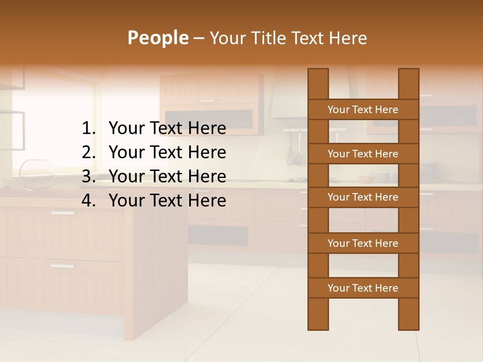 Old Brick Building Is Under Reconstruction For Modern Office Spaces. Downtown Toronto. PowerPoint Template