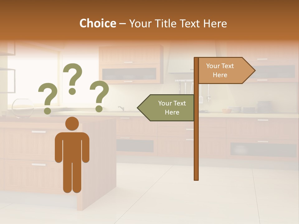 Old Brick Building Is Under Reconstruction For Modern Office Spaces. Downtown Toronto. PowerPoint Template