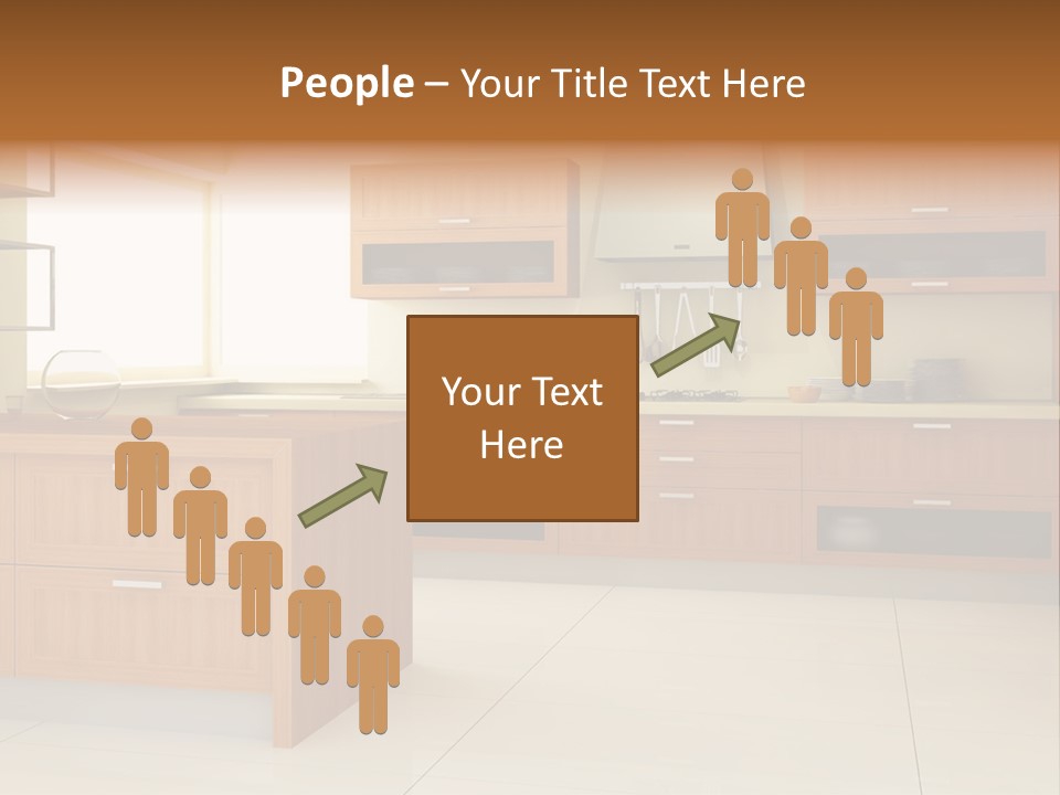 Old Brick Building Is Under Reconstruction For Modern Office Spaces. Downtown Toronto. PowerPoint Template