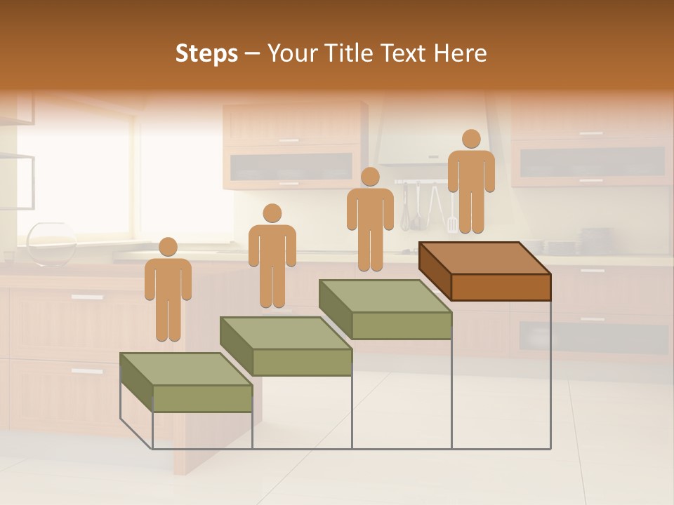 Old Brick Building Is Under Reconstruction For Modern Office Spaces. Downtown Toronto. PowerPoint Template