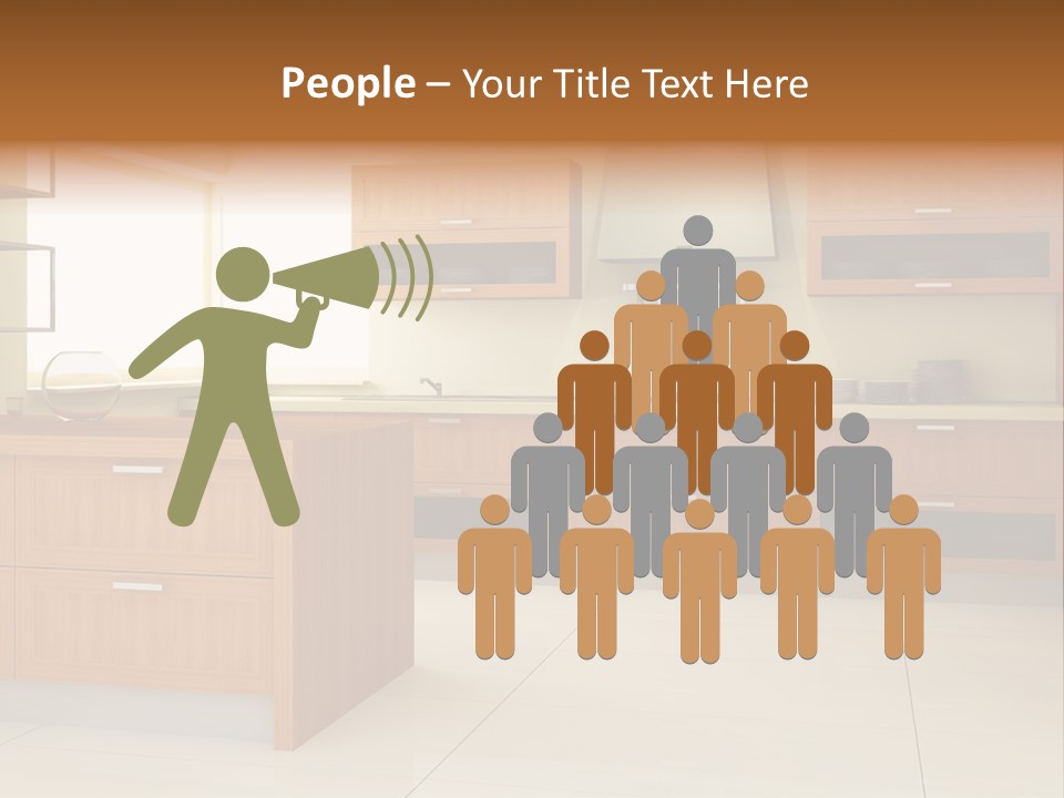 Old Brick Building Is Under Reconstruction For Modern Office Spaces. Downtown Toronto. PowerPoint Template